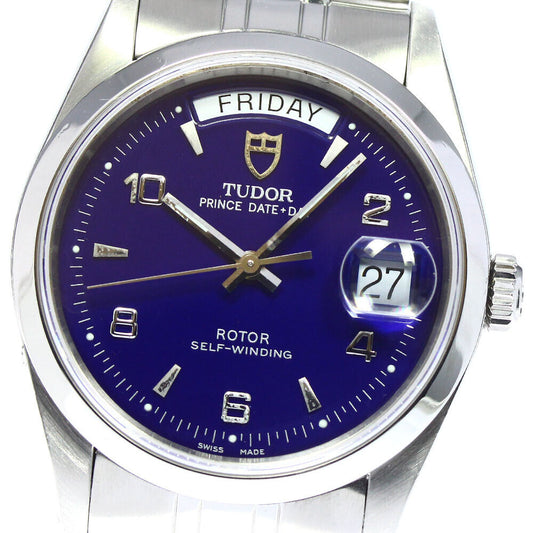 TUDOR Prince Date Day 76200 Blue Dial Automatic Men's Watch_737728