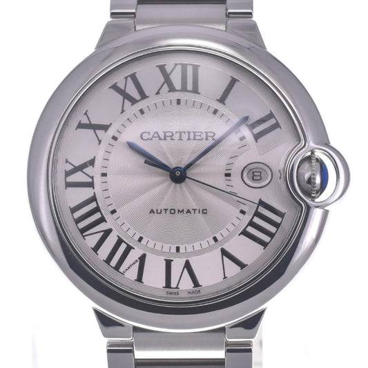 CARTIER Baron blue W69012Z4 Date Automatic Men's Watch G#125624