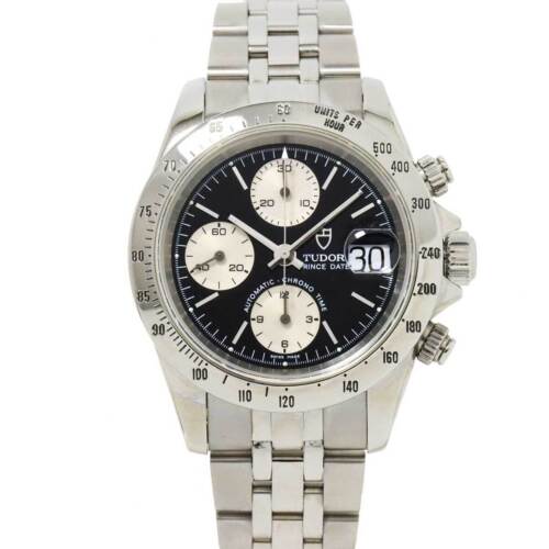 Tudor Chrono Time Tiger 79280 Date Automatic Black Dial Mens Watch 90216669